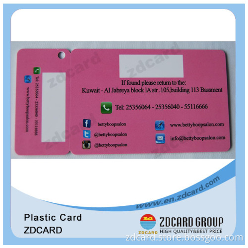 Twin Card with Guest/Main Card + Tag